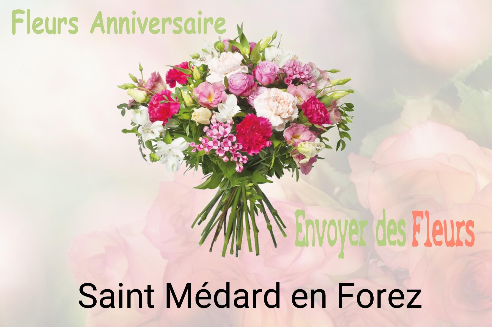 Bouquet de fleurs d’anniversaire livré à Saint-Médard-en-Forez