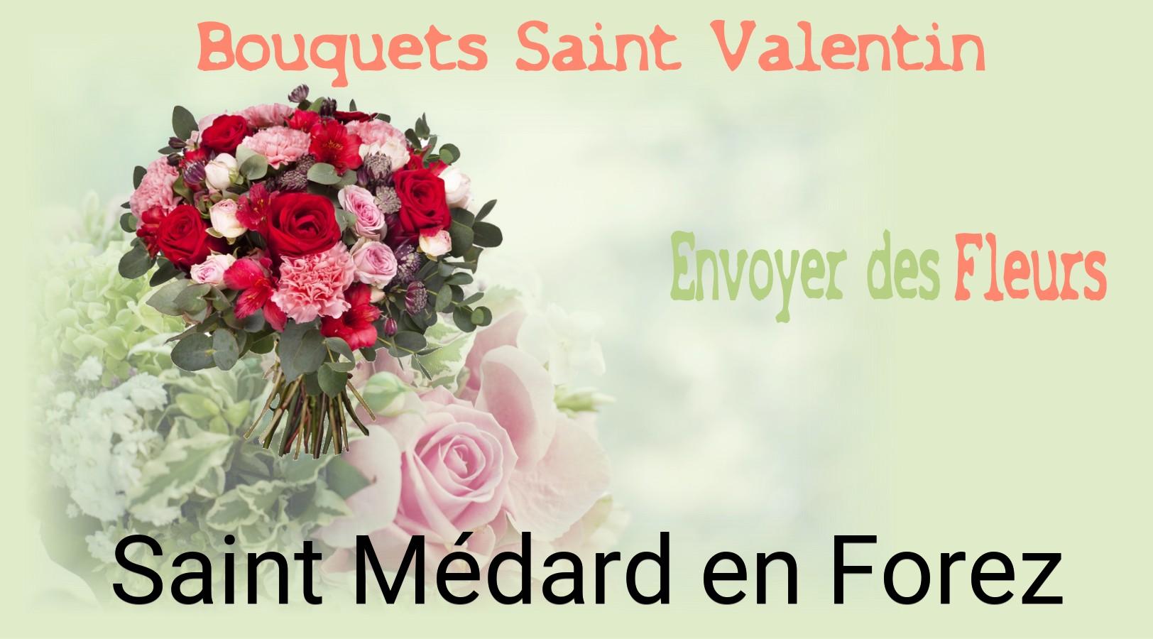 Roses de Saint-Valentin livrées à Saint-Médard-en-Forez